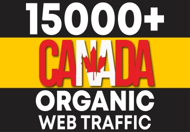 keyword targeted Real CANADA Web Traffic