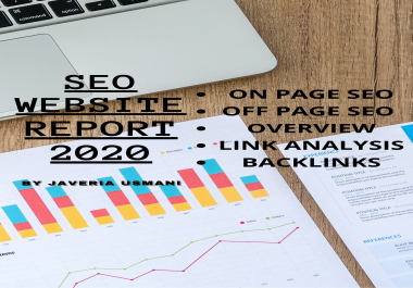 I will prepare a comprehensive SEO analysis web report in 6 hours