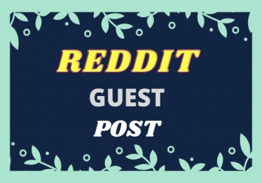 Promote your website with 05 high quality reddit post