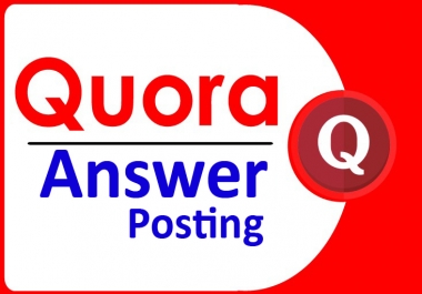 Unique 10 High Quality Quora Answer With Your Keyword & URL