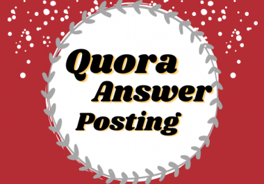 Get traffic in your website with 5 HQ Quora answers