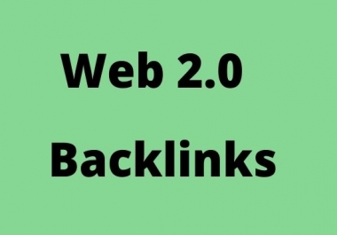 30 High Authority manual Web 2.0 Backlinks