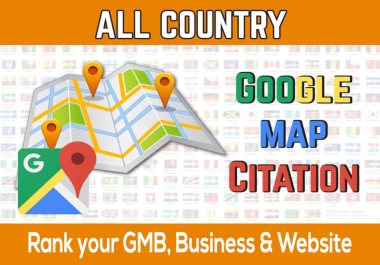 I will do 100+ Google map citations for local SEO