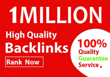 I will Create 1 million GSA Backlink for paster link juice and ranking