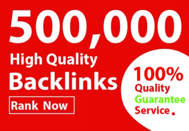 I will Create 500k GSA Backlink for paster link juice and ranking
