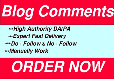 I will create 500 Blog Comments On High-quality DA and PA Sites.
