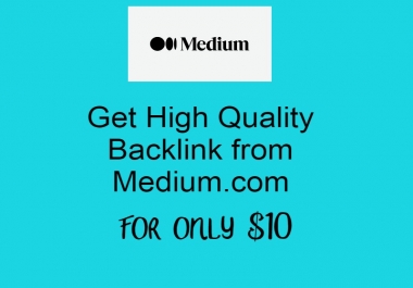 Get your website 2 HQ Guest post Backlinks from Medium. com