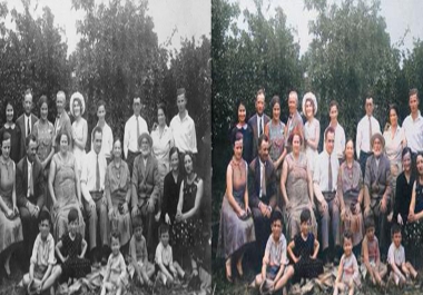 I will colorize your past images