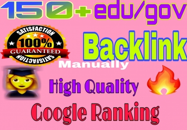 I will do 150+ EDU/GOV Profile Backlinks for your Adult/dating/ Escorts/livecam dating websites