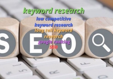 Profitable keyword research service for any niche