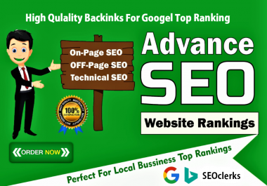 Monthly SEO Service With High Quality Do-Follow Backlinks For Google Top Ranking