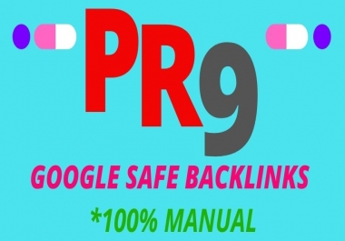 I will Create 30 PR9 Dofollow Backlinks Manually