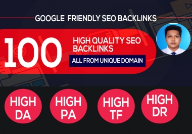 I Can Build 100 Backlink, web 2.0,  and Dofollow with high DA/PA in your webpage with a unique website