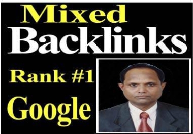 Manual 30 Mixed Backlinks permanent high Domain Authority link building must rank your website