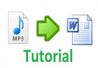 I will transcribe your audio,  video files to text fast and accurately