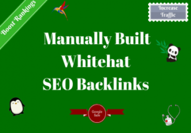 do monthly off page SEO service,  manual high quality backlinks