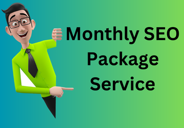 I will do white hat monthly seo full package service of your website