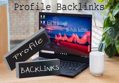 Manual Create 50 High Authority SEO Profile Backlinks Boost Ranking on Google