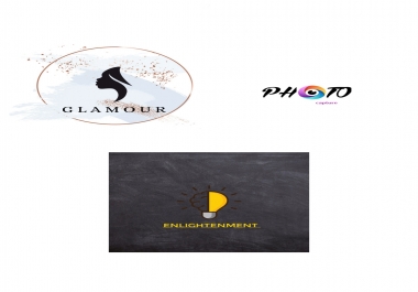 Creative and professional logos