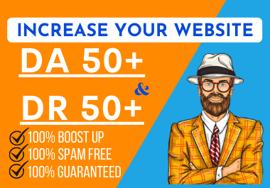 I can increase Moz DA and Ahrefs DR upto 50 from any point.