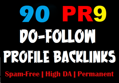 I Will Do 90 High DA Profile Backlinks Manually For SEO Ranking