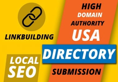 create 50 Plus USA local citations and directory submission