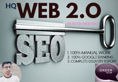 I will build 70 manually web 2.O backlinks