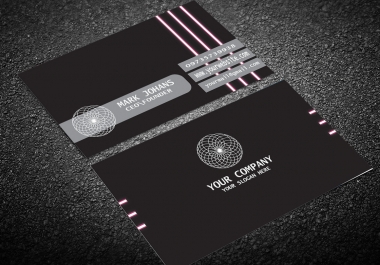 Unique & Luxury Business card design For You