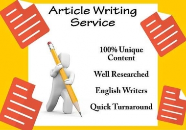 write 1500+ words article any topic