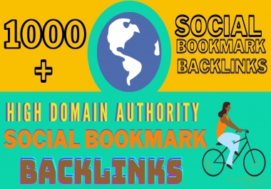Build 1000 plus high quality social bookmarking backlinks