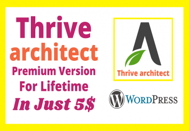 I will install thrive architect and thrive theme builder with my agency license