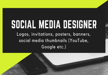 I make logo invitation poster youtube video thumbnail and other designs