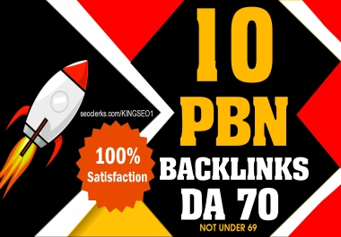 Top Quality Build 10 PBN Homepage Dofollow Links DA 60 Plus Boost Your Website