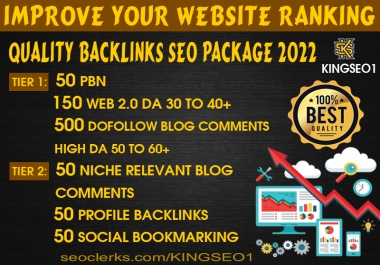 Provide WhiteHat Seo LinkBuilding Package 2023 Improve Your Website Ranking