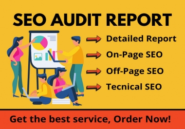 I will create an expert SEO audit report for your website