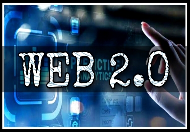 I will create an awesome and Good looking web 2.0 by all about your business content.