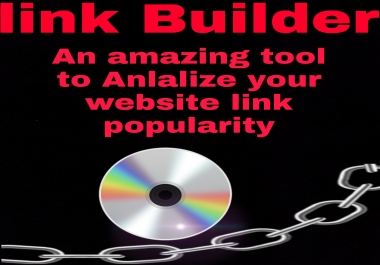 Link Builder and anlalize your website link popularity