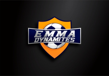 I will do football logo design in 12hr