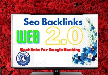 I will create 25 high authority dofollow web 2 0 backlinks