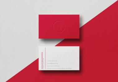 I will design modern business card