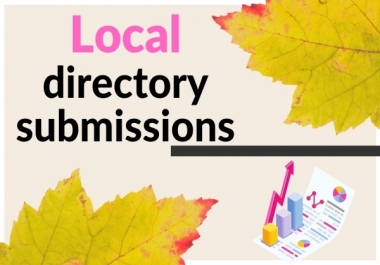 I will create local citation and directory submission