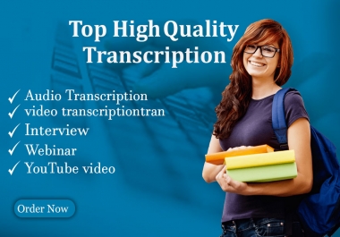 I will transcribe audio and do video transcription within 12 hours