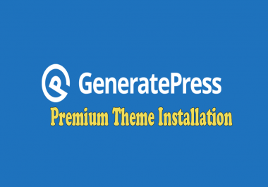 install generatepress premium wordpress theme