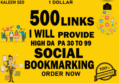 I will do 500 social bookmarking Improve SERPs