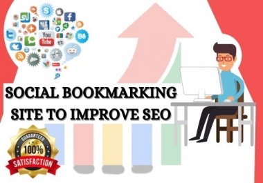 I will create manually social bookmark submission backlinks 100