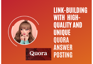 I will promote your website with 7 Quora backlink