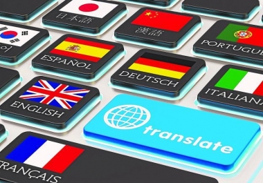 I Will Translate From Spanish to French,  English and to Other Languages