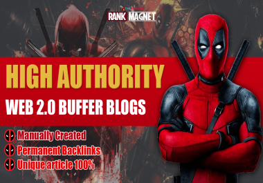 Rank Your Website with DFY High Authority Web 2.0 Buffer Blogs