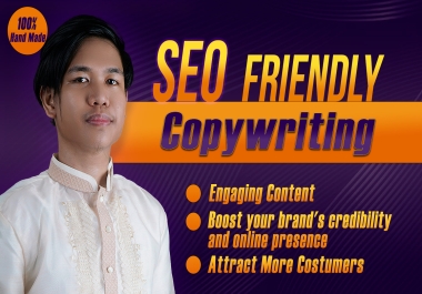 I Will Craft Words that Convert SEO Copywriting Pro