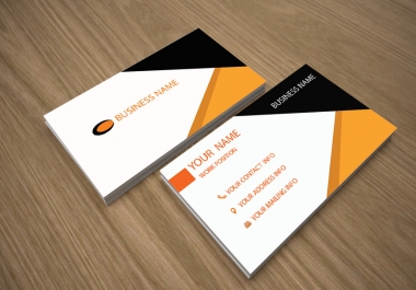 I will do premium business card for you or your company